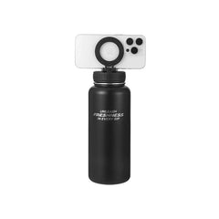 MagnaLid Water Bottle | Phone Holder + 360° Tripod | 32OZ | 1.0L | Fragmade