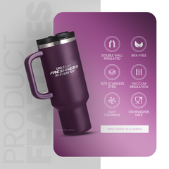 Insulated Tumbler | Everyday Drinkware | 40OZ | 1.2L | Fragmade