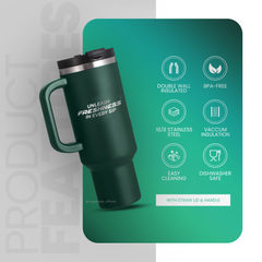 Insulated Tumbler | Everyday Drinkware | 40OZ | 1.2L | Fragmade