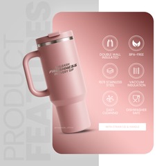 Insulated Tumbler | Everyday Drinkware | 40OZ | 1.2L | Fragmade