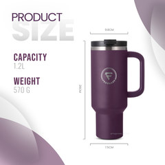 Insulated Tumbler | Everyday Drinkware | 40OZ | 1.2L | Fragmade