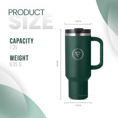 Insulated Tumbler | Everyday Drinkware | 40OZ | 1.2L | Fragmade